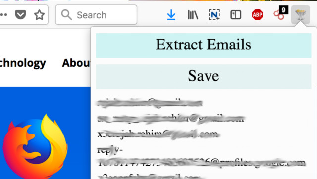 email extractor 1.4 lites