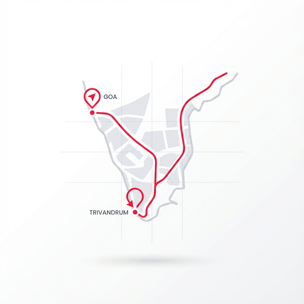 Trivandrum - Goa: Live Trip